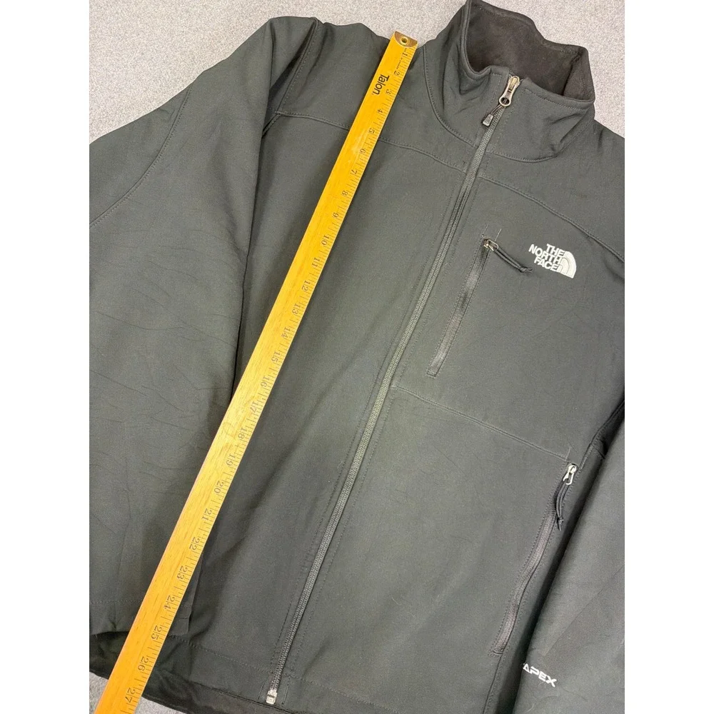 The North Face TNF Apex Softshell Jacket Black Mens‎ Large Bionic Outdoor